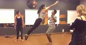 Katrina Kaif's Dance Training Video With Choreographer