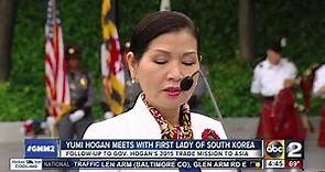 Yumi Hogan meets with South Korea first lady