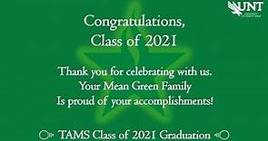 TAMS 2021 Graduation