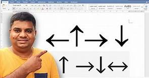 How To Insert Arrow In Ms Word