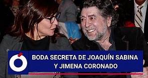 Boda secreta de Joaquín Sabina y Jimena Coronado