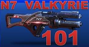 N7 Valkyrie 101 | Gameplay w/ Ultra Rare (Promotional) Assault Rifle. Mass Effect 3 Multiplayer