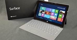 Microsoft Surface: Unboxing & Demo