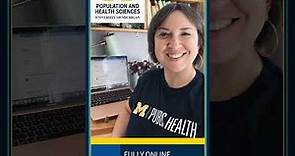 The Online MPH - A degree that fits your life | Michigan Public Health