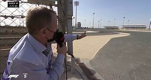 Martin Brundle explains how to take Bahrain's turn nine
