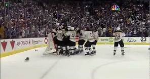 Boston Bruins win Cup, final 30 seconds 6/15/11