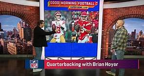 Brian Hoyer breaks down Patrick Mahomes, Brock Purdy's play ahead of Super Bowl LVIII