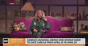 "Sex and the City" author Candace Bushnell starring in one-woman show