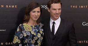 Cumberbatch steps out with fiancée Sophie Hunter