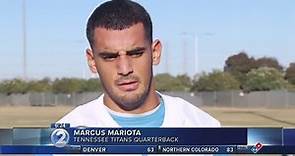 Mariota apologizes for being 'rude and inappropriate' to the media