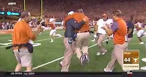 Tyrone Swoopes game-winning touchdown in Double OT - Notre Dame vs Texas