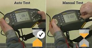 The benefits of using the AutoTest function of the Fluke 1664FC Multifunction Installation Tester