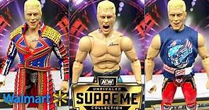 WALMART EXCLUSIVE AEW SUPREME COLLECTION CODY RHODES FIGURE REVIEW!