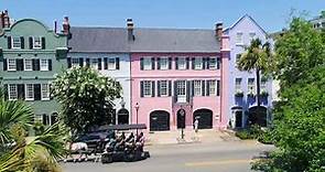 Historic Rainbow Row - Charleston, South Carolina