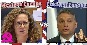 The difference between Western Europe and Eastern Europe (and why it matters)