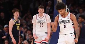 Jaylin Stewart: UConn men's basketball NCAA Selection Sunday - 3/17/24