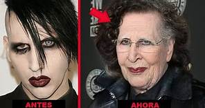 Marilyn Manson muestra su cara SIN MAQUILLAJE y sorprende con su aspecto: “los años se le vinieron”