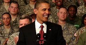 President Obama Visits Elmendorf Air Force Base