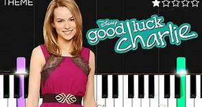 Bridgit Mendler - Hang in There, Baby (Good Luck Charlie Theme) | EASY Piano Tutorial