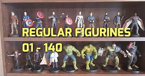 EAGLEMOSS MARVEL MOVIE COLLECTION: COMPLETE (Regular figurines 01-140)