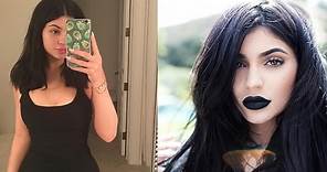 Kylie Jenner Goes Make-Up Free & Reveals New Black Lipkit Color