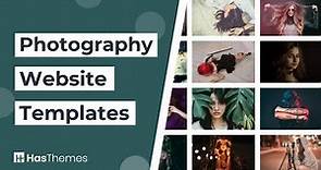 10 Best Professional Photography Website Templates 2023 | Photography Website Templates