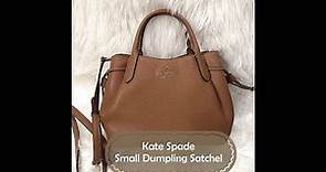 Kate Spade Small Dumpling Satchel Quick Review Kate Spade OUTLET