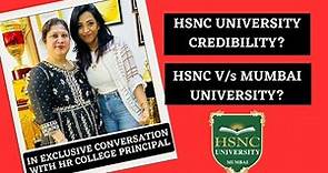 IS HSNC UNIVERSITY PRIVATE OR GOVT? HR & KC COLLEGE MUMBAI |IMP DETAILS YOU MUST KNOW