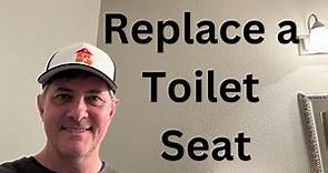 How To Remove and Install a Toilet Seat
