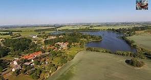 ➤ Luftaufnahme von Grünberg (Landkreis Uckermark) in Brandenburg