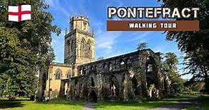 DISCOVER PONTEFRACT IN WEST YORKSHIRE | CHURCH, CASTLE AND TOWN CENTER | WALKING TOUR