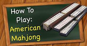 How to play American Mahjong