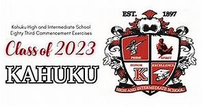 Kahuku High School Graduation 2023