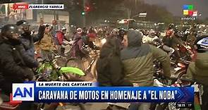 🔴 Caravana de motos para despedir a "El Noba" 🏍️