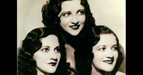 Boswell Sisters - Blue Moon 1935