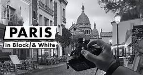 Paris en Noir et Blanc : 20 Minutes de Photographie de Rue en POV
