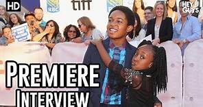 Serenity Reign Brown & Issac Ryan Brown | Kings Premiere Interview | TIFF17