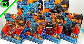 New! GODZILLA vs KONG (All six action figures, so far) Playmates Toys UNBOXING and REVIEW!