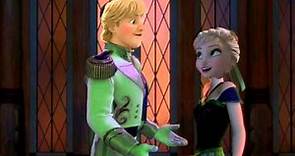 Frozen Elsa and kristoff love is and open door
