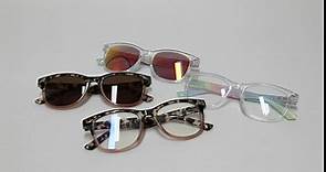 LianSan Progressive Multifocus Reading Sunglasses - for Women Men with Spring Hinge UV400 Top Clear Multifocal Sun Readers(Tinted 2.50x)