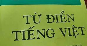 từ điển tiếng Việt của Viện Ngôn ngữ học