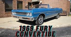 1969 Plymouth Fury III Convertible - SOLD!