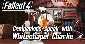 Fallout 4 - Companions speak with Whitechapel Charlie, bartender in The Third Rail