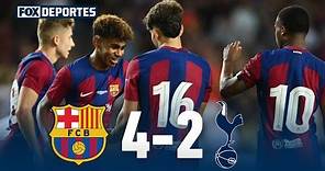 Barcelona 4-2 Tottenham | HIGHLIGHTS | Joan Gamper