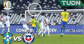 ¡Qué CERCA! Gran BOMBAZO de Danilo | Brasil 0-0 Chile | Copa América 2021 | 4tos final | TUDN