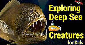 🎬 Deep Sea Creatures For Kids | Educational Videos (Series 1 of 1)