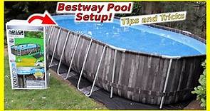 Bestway Pool Setup: Costco Pool: Bestway Platinum Pool Setup