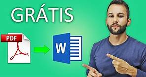 COMO CONVERTER PDF PARA WORD GRÁTIS