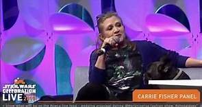 Star Wars Celebration VII (2015) Carrie Fisher Panel