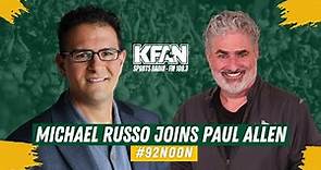 Michael Russo talks #mnwild & more with Paul Allen! #92Noon